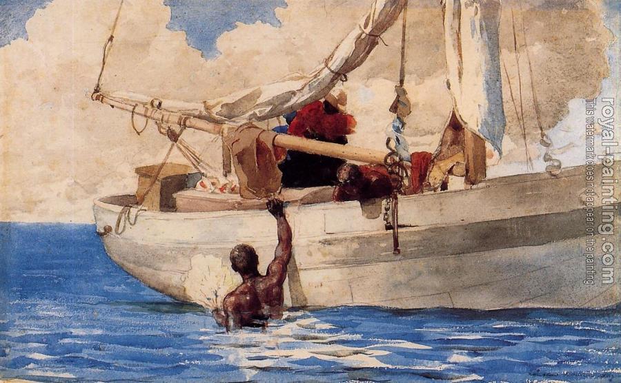 Winslow Homer : The Coral Divers II